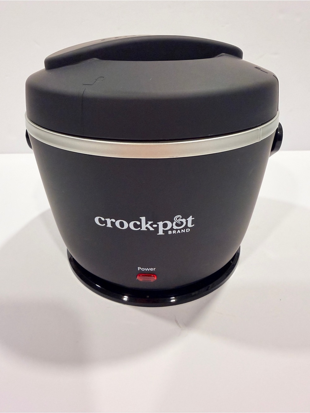 Crock-Pot Portable Cooker in Black - Compact Travel Rice & Food Warmer
